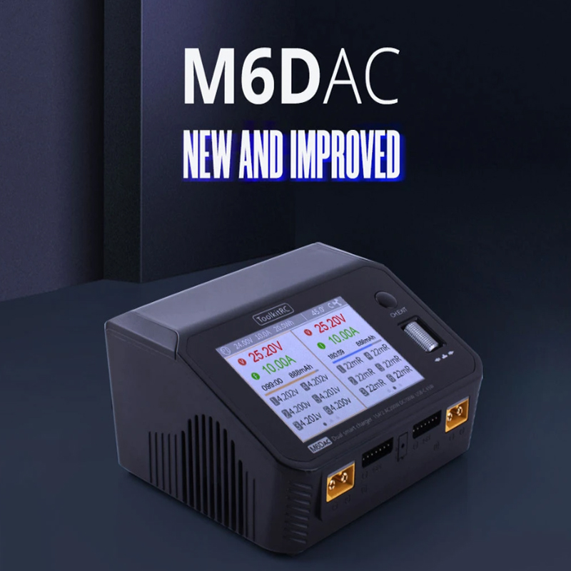 ToolkitRC M6DAC Dwukanałowa in – Toolkitrc M6Dac Smart Charger recenzja i cena